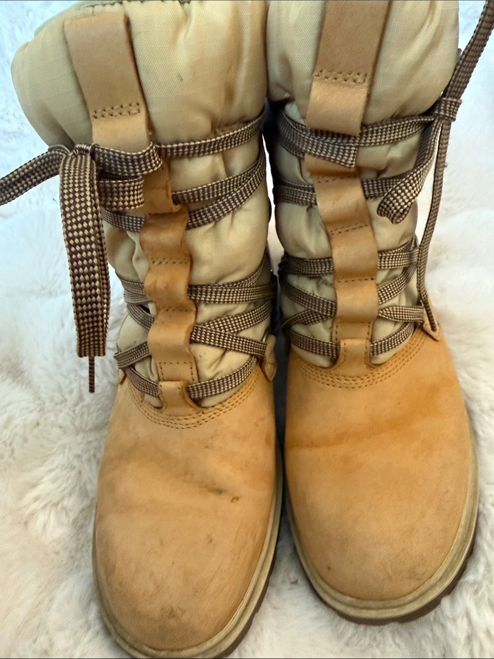 Timberland Women's Wheat Tan Insulated Winter Boots
